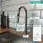 hansgrohe Talis N HighArc Kitchen Faucet, A-Style 2-Spray Pull-Down, 1.75 GPM-90858697