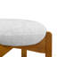 Tabouret de bar rembourré en bois Tara, ensemble de 4-219031797-219031803