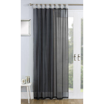 Burger Sheer Curtain Single Panel
