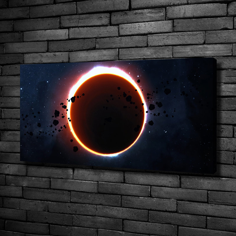 Eclipse - No Frame Print on Canvas