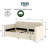 Saville Ashok Upholstered Daybed with 2 Drawers, Twin-2042835841