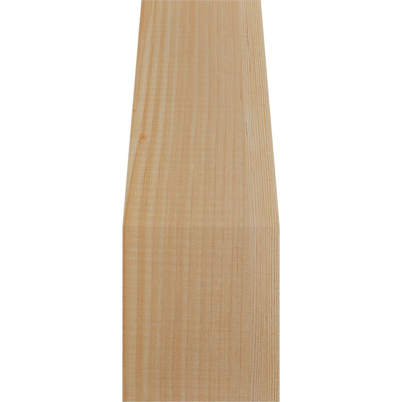 Attelle de genou Funston, Sapin de Douglas, Lisse, H 16 po x l 5,5 po x P 8 po
