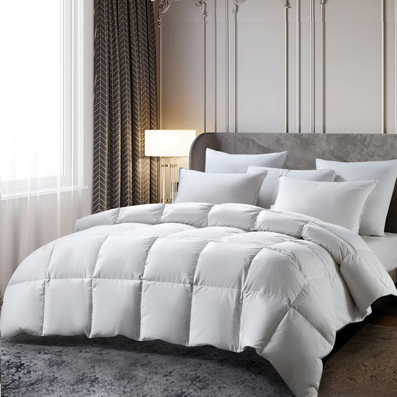 Beautyrest All Season Down and Feather Comforter - All Seasons, Queen