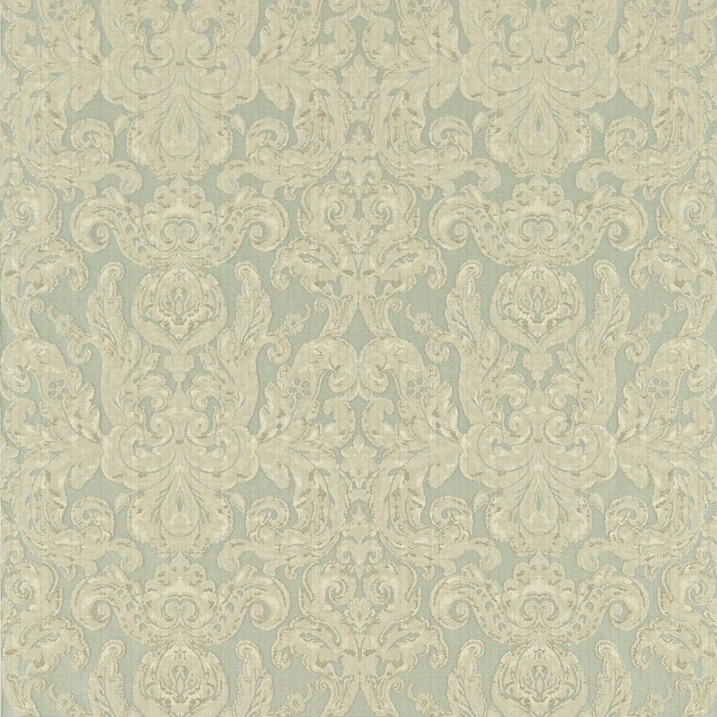 Brocatello Fabric, Light Blue