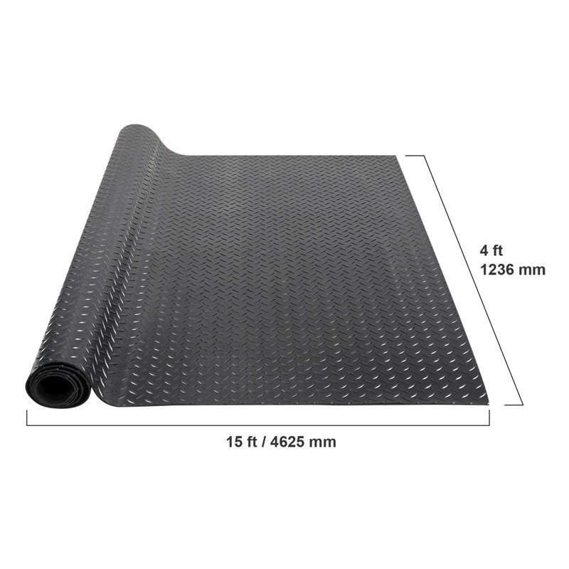 VEVOR 48'' Garage Flooring, 180" L x 48" W