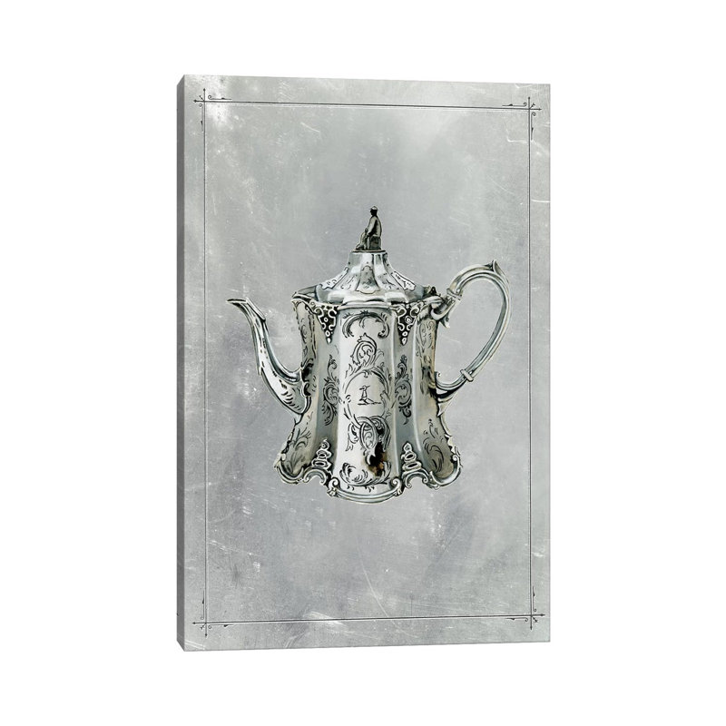 English Silver II by Naomi McCavitt - Wrapped Canvas Gallery-Wrapped Canvas Giclée, 20.32 cm H x 30.48 cm W