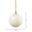 Luminaire suspendu sphère 1 lumière Camber-111883210