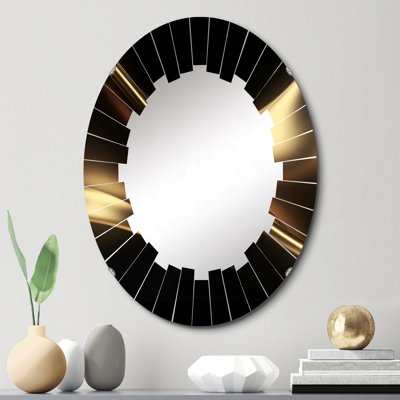 Vesqueville - Miroir mural moderne ovale