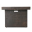 ANCHORAGE 32'' WOOD SQUARE MGO FIRE PIT BROWN - 40,000 BTU-1276630761