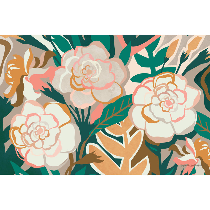Gardenia I by Megan Gallagher - Wrapped Canvas Print, 20cm H x 30cm W