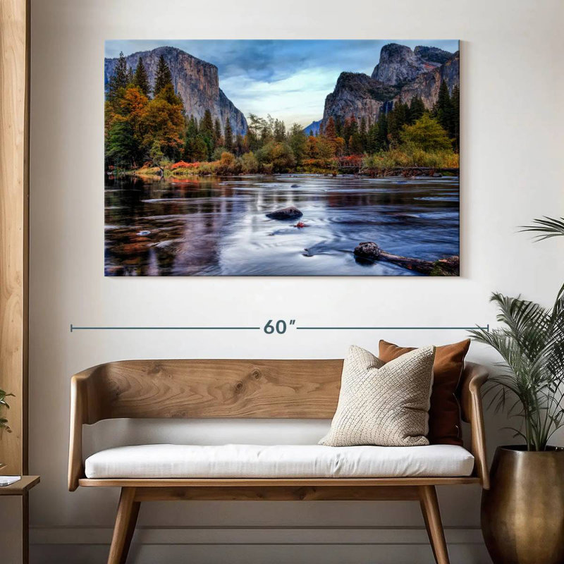 Alvord Still Merced River, 34" H x 51" W