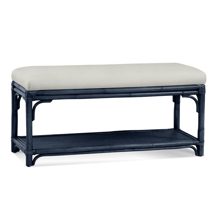 Banc de rangement en osier Summer Retreat