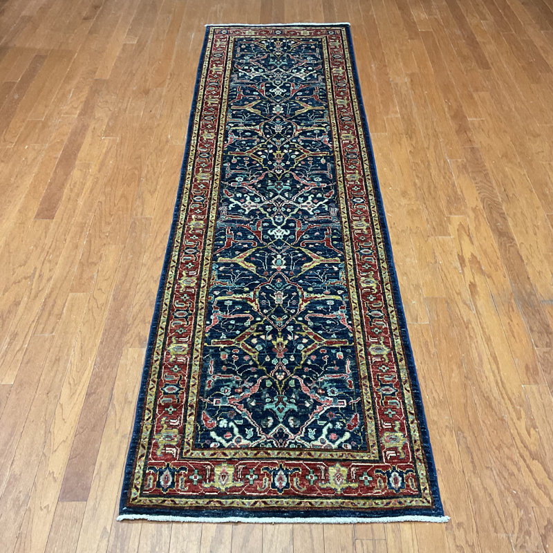  Handmade Super Kazak Wool Runner