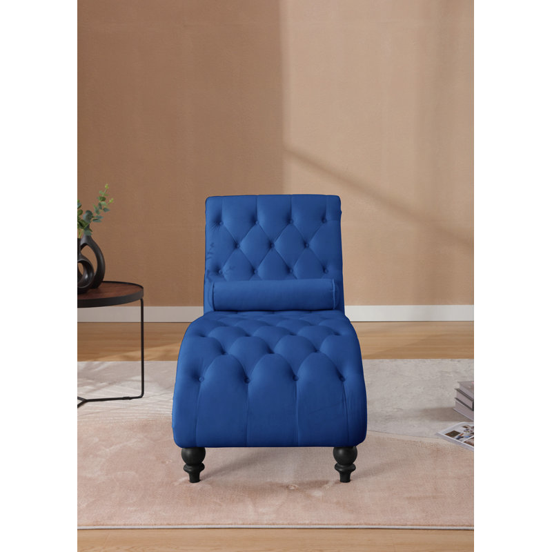 Fauteuil inclinable Classical, Velours marine