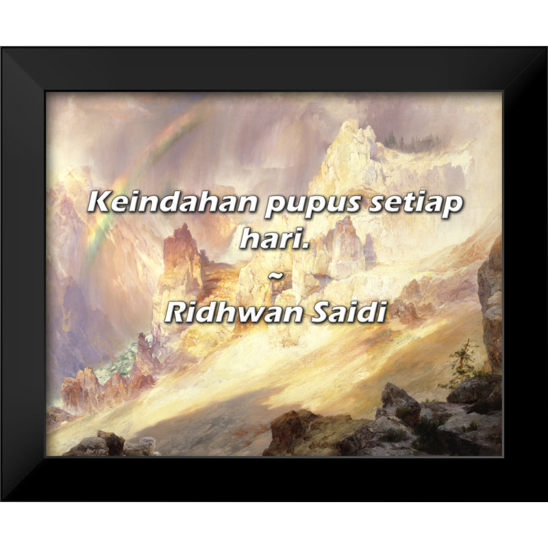 Citation de Ridhwan Saidi: Keindahan pupus setiap hari.