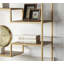 Kettering 215 cm H x 98 cm W Steel and Iron Etagere Bookcase