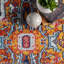 Tapis oriental rose / rouge / bleu Daria-24797381
