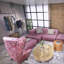 Alyah Velvet Wingback Chair