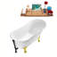 1501.1mm x 701mm Soaking Acrylic Bathtub-624024789-624024812