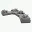 Canapé modulaire surdimensionné rembourré de mousse Breydan-759534551