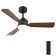 105.92cm Ceiling Fan with LED Lights