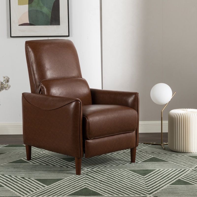 Fauteuil inclinable Wilkin Upholstery, Cognac