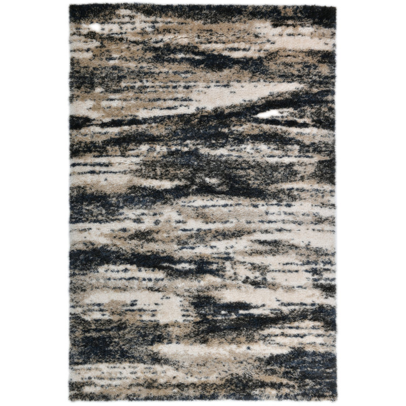 Tapis à poil long Harcourt, 5 pi 3 po x 7 pi 6 po