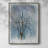 Silver Tree I Framed Print - Solid Wood-1116947872