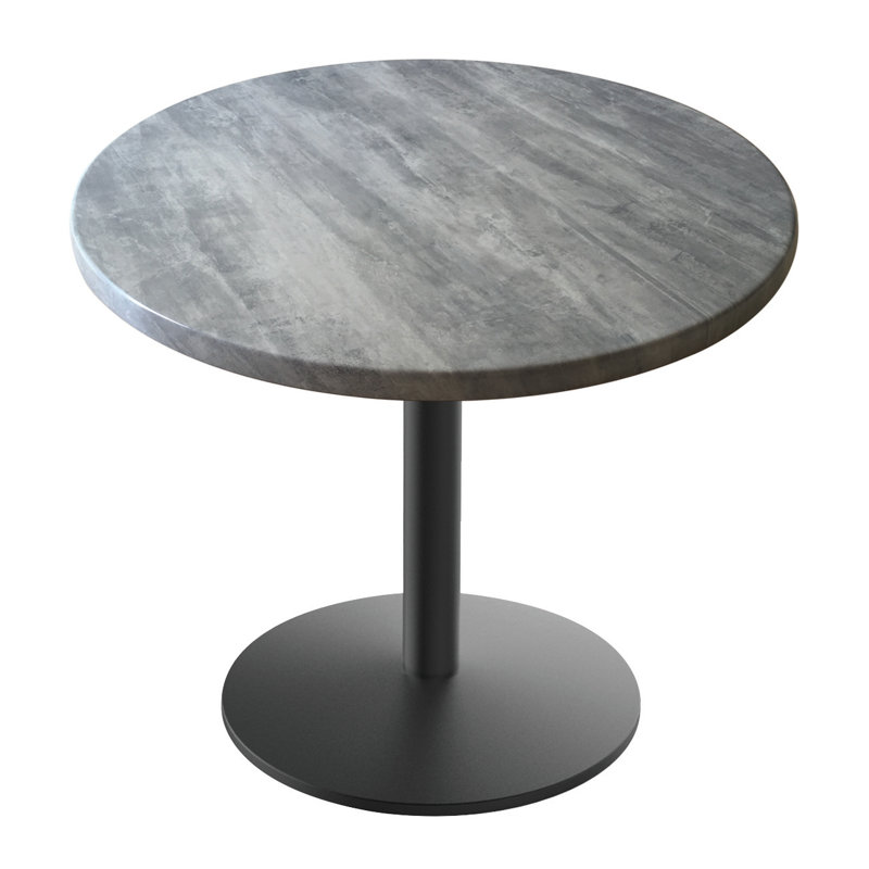Indoor/Outdoor Table, Graystone, 30" H x 36" W x 36" D