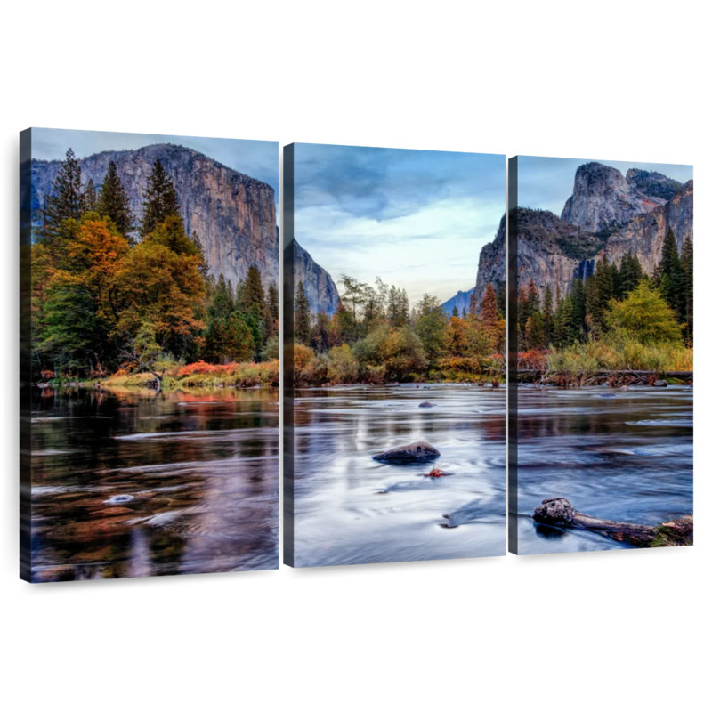 Alvord Still Merced River, 48" H x 74" W