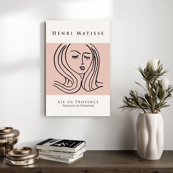 Trinx People And Portraits Henri Matisse Woman In Coral Pink Portraits ...