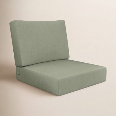 Lani Sunbrella® 24" Outdoor Lounge Chair Seat/Back Cushion