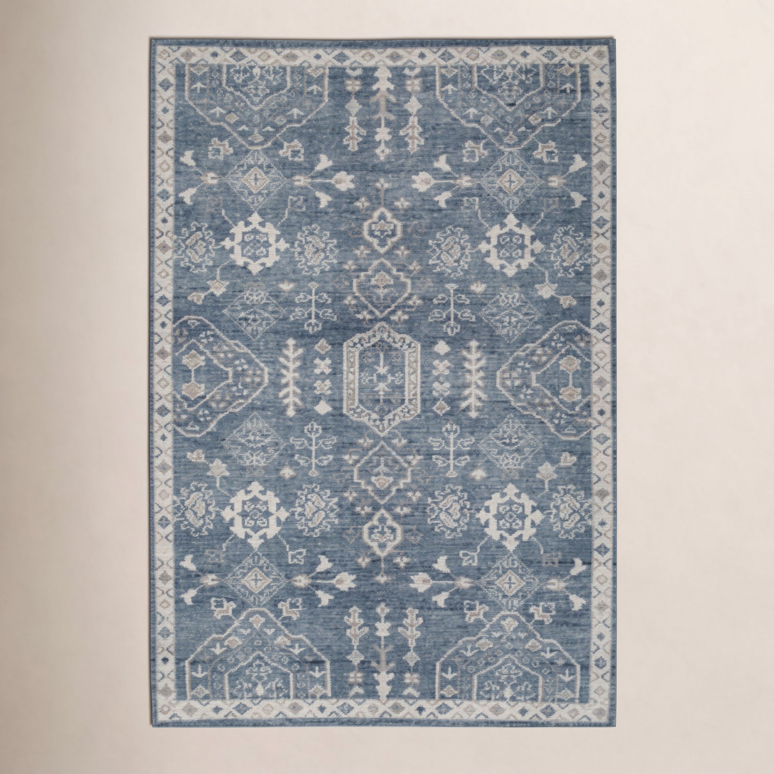 Maeve Hand-Knotted Oriental Wool Rug, Rectangle 5' x 8'