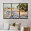 «Snowy Winter Forest Landscape», ensemble d'art mural sur toile encadré champêtre-175274442-175409526