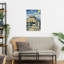 Parthenon Starry Night Vibrant Abstract Contemporary Architecture City Wall Art Print by HUGO - Wrapped Canvas Print-1632239644