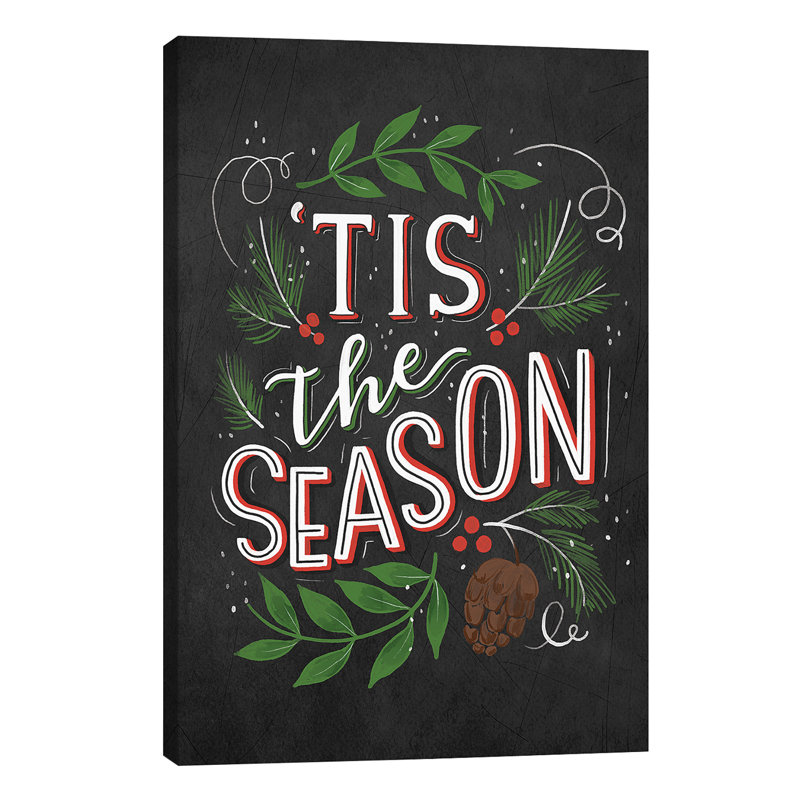 Country Christmas IV by Loni Harris - Wrapped Canvas Print, 101.6 cm H x 66.04 cm W x 1.91 cm D