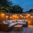 Shults 48' Outdoor LED 15 - Bulb Standard String Light (End to End Connectable)