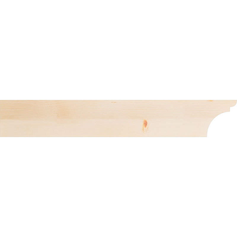 Yorktown Smooth Rafort Tail, Sapin de Douglas, H 8 po x l 48 po x P 3,5 po