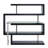 Buck II Writing Desk With Shelf-2052082029