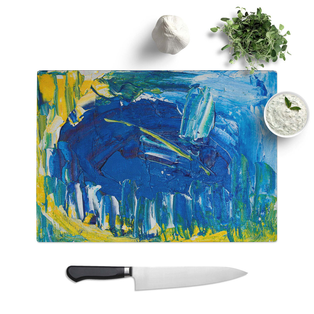 Tempered Glass Art Painting Vol.55 Chopping Board