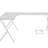 Dazenus White Finish Computer Desk-1835994195