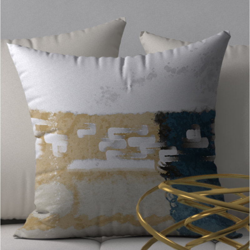 Housse de coussin carrée U beats, 18 po x 18 po