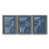 Toile avec cadre gris