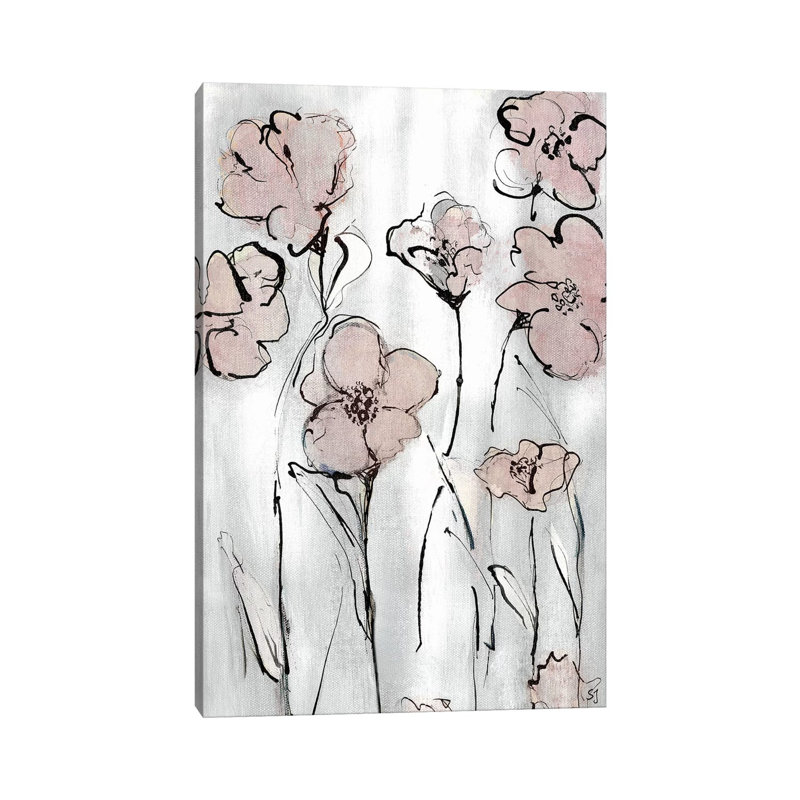 Wildflowers I 1 Piece Wrapped Canvas Painting, 101.6 cm H x 66.04 cm W x 1.91 cm D