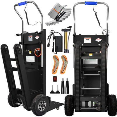 Chariots d'escaliers robustes capacité 900lbs 1250W (vert)