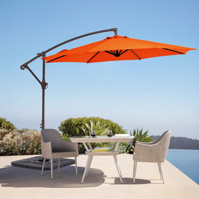 Cheryl-Ann 120'' Round Cantilever Umbrella