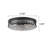 Clear Hammered Glass Flush Mount-1429689399-1516114704