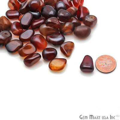 Pierre d'agate brune dégringolée, remplisseur de vase Home Garden, jardin zen