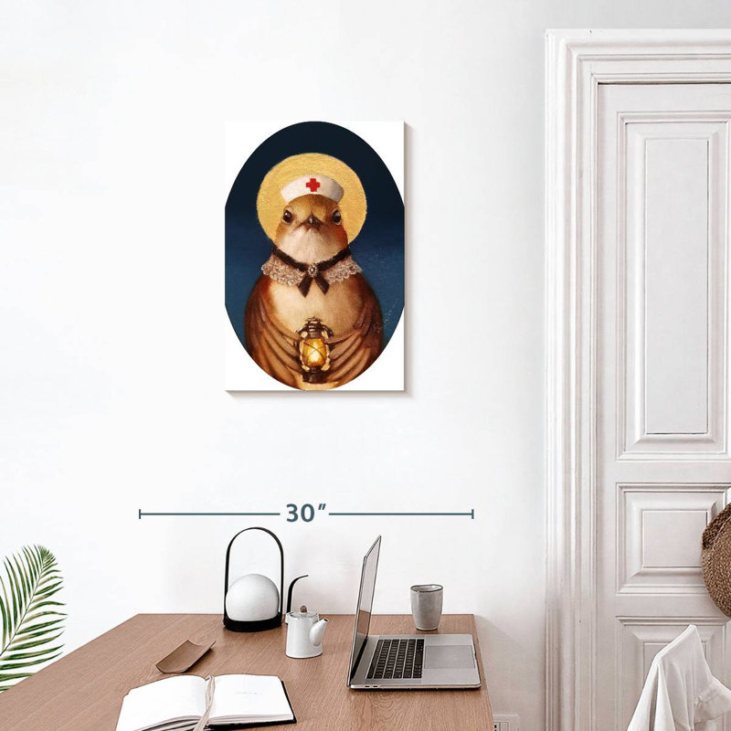 Florence Nightingale, 24" H x 16" W