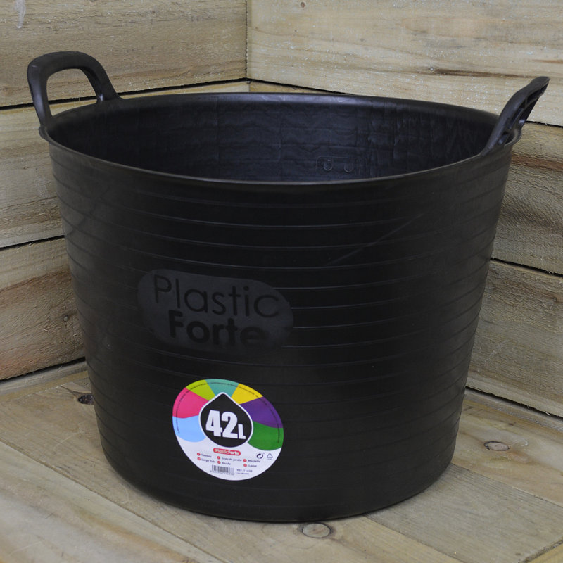 Dakota Fields Caullin Plastic Storage Tub & Tote